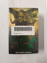 Wings of Fire Series 3 Books (Lost Heir, Hidden Kingdom, Dragonet Prophecy)