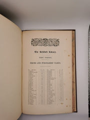 Catalogue of the Beckford Library Removed From Hamilton Palace 1882