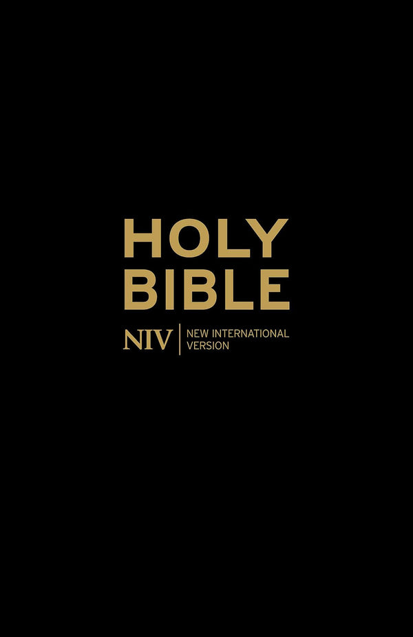 NIV Holy Bible - Anglicised Black Gift and Award (New International Version) by New International Version - used book at Perkology Books