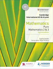 Cambridge International AS & A Level Mathematics Pure Mathematics 2 and 3 second by Sophie Goldie - used book at Perkology Books
