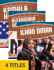 Groundbreaking Women in Politics (Set of 4) by North Star Editions - used book at Perkology Books