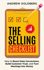 The Selling Checklist: A Pocket Companion for Sales Success by Andrew Goldberg - used book at Perkology Books