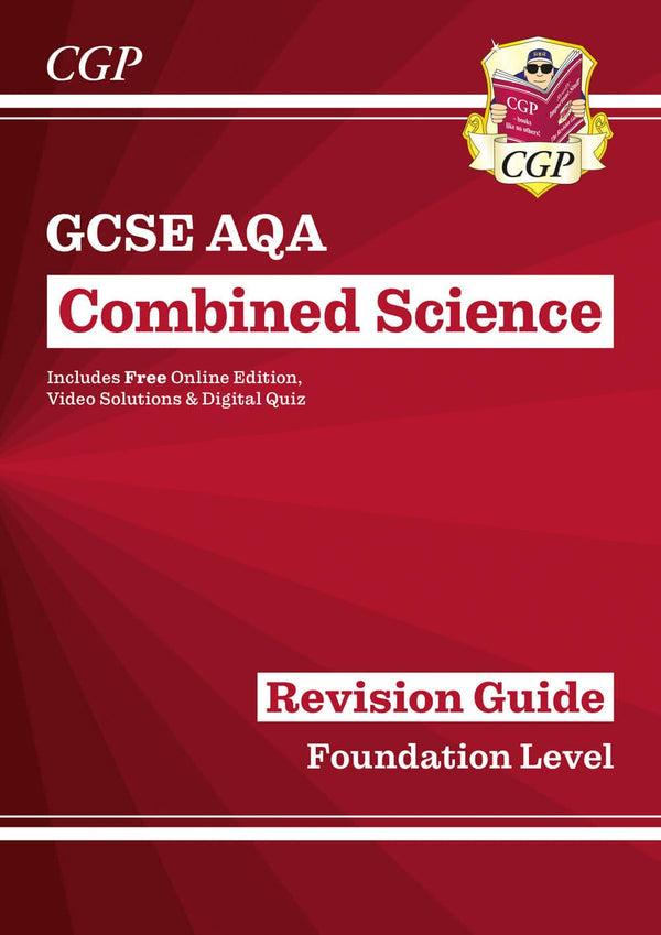GCSE Combined Science AQA Revision Guide - Foundation includes Online Edition by CGP Books - used book at Perkology Books