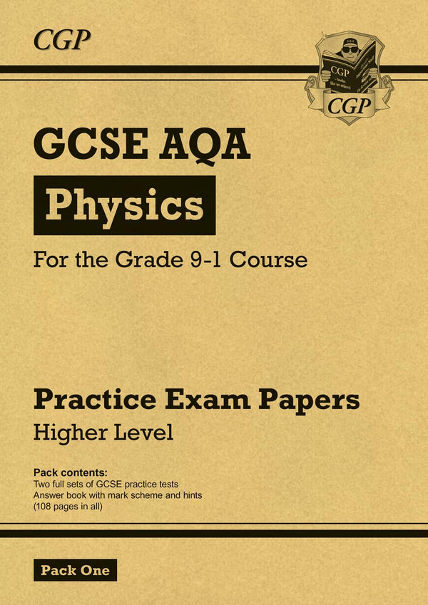 GCSE Physics AQA Practice Papers: Higher Pack 1: for the 2024 and 2025 exams by CGP Books - used book at Perkology Books
