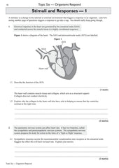 A-Level Biology: AQA Year 1 & 2 Exam Practice Workbook - includes Answers by CGP Books - used book at Perkology Books