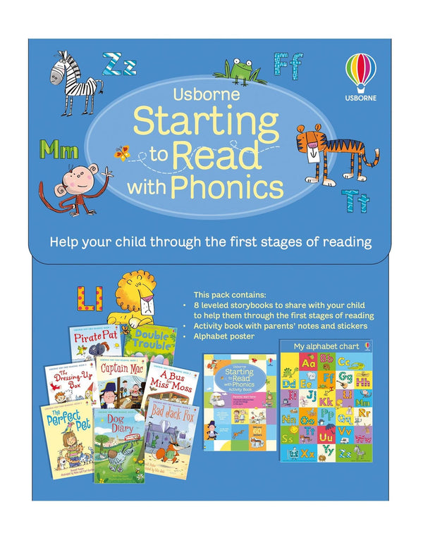 Starting to Read with Phonics (Very First Reading) by Usborne - used book at Perkology Books