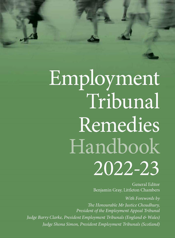 Employment Tribunal Remedies Handbook 2022-23 by Benjamin Gray - used book at Perkology Books