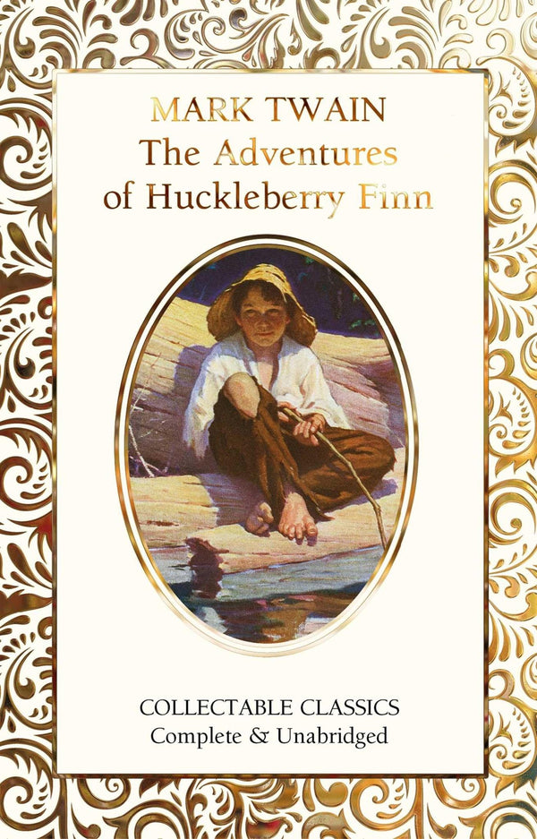 The Adventures of Huckleberry Finn (Flame Tree Collectable Classics) by Mark Twain - used book at Perkology Books