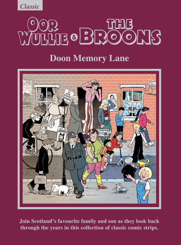 Oor Wullie & The Broons Gift Book 2025 - Doon Memory Lane by DC Thomson The Broons & Oor Wullie - used book at Perkology Books