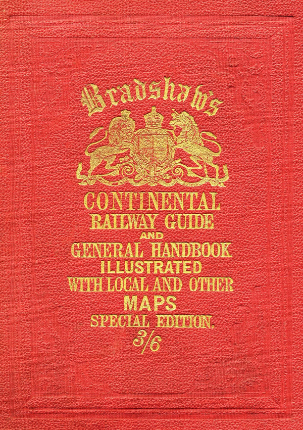 Bradshaw's Continental Railway Guide, 1913 by George Bradshaw - used book at Perkology Books