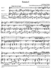Jan Dismas Zelenka-Sonata I fÃ¼r zwei Oboen, Fagott und BC F-Dur-2 Oboes, Bassoon