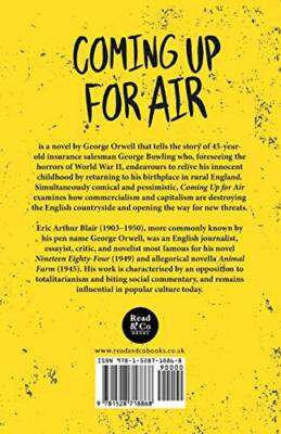 Coming up for Air: With the Introductory Essay 'Why I Write'