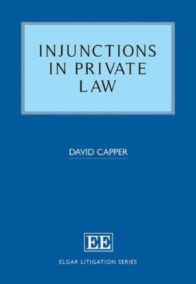 Injunctions in Private Law (Elgar Litigation Series)