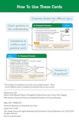 GCSE AQA French: Grammar & Translation Revision Question Cads (Fexams in 2025)