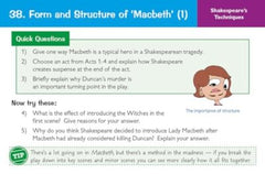 GCSE English Shakespeare - Macbeth Revision Question Cards: for the 2025 & 2026