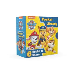 Paw Patrol Pocket Library: Six illustrated story mini board books for children