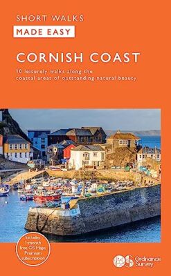 Cornish Coast Short Walks Made Easy Adventure: 10 Leisurely Walks (OS)