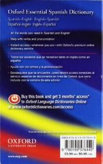 Oxford Essential Spanish Dictionary: Spanish-English - English-Spanish