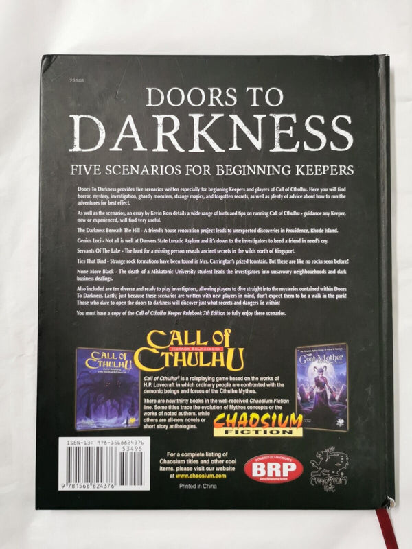 Chaosium Call of Cthulhu: Doors to Darkness