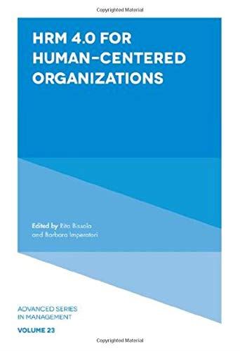 HRM 4.0 For Human-Centered Organizations: 23 (Advanced Series in Management, 23) - used book at Perkology Books