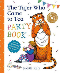 The Tiger Who Came to Tea Party Book [Spiral-bound] Kerr, Judith by Judith Kerr - used book at Perkology Books