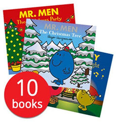Mr Men: 10 Christmas Storybooks by Adam Hargreaves