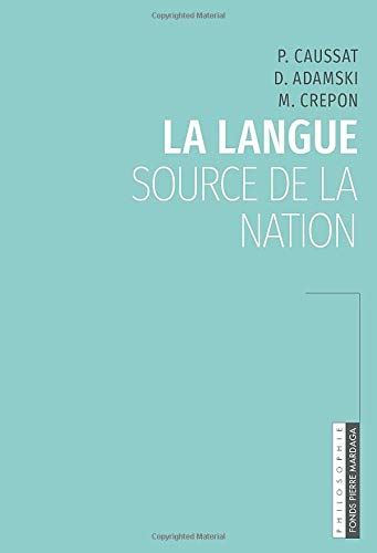 La langue source de la nation by P. Caussat - used book at Perkology Books