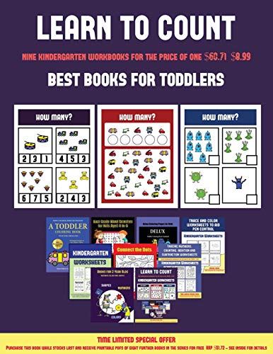 Best Books for Toddlers (Learn to count for preschoolers) by Manning James - used book at Perkology Books