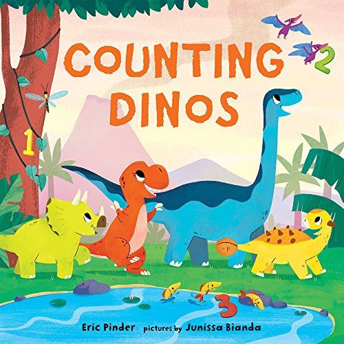 Counting Dinos [Hardcover] Pinder, Eric and Bianda, Junissa - used book at Perkology Books