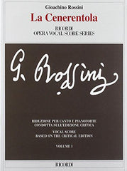 LA CENERENTOLA CHANT by GIOACHINO ROSSINI 2 Vol Set