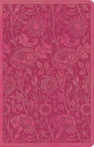 ESV UltraThin Bible, TruTone, Berry, Floral Design [Imitation Leather] Crossway  by Crossway - used book at Perkology Books