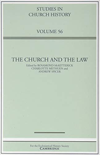 The Church and the Law: Volume 56 (Studies in Church History) [Hardcover] McKitt by Rosamond McKitterick - used book at Perkology Books