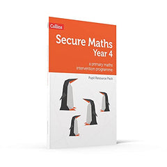 Secure Year 4 Maths Pupil Resource Pack: A Primary Maths intervention by Paul Hodge - used book at Perkology Books