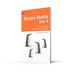 Secure Year 4 Maths Pupil Resource Pack: A Primary Maths intervention by Paul Hodge - used book at Perkology Books