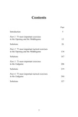 300 Most Important Chess Exercises: Study five a week to be a better chessplayer by Thomas Engqvist - used book at Perkology Books