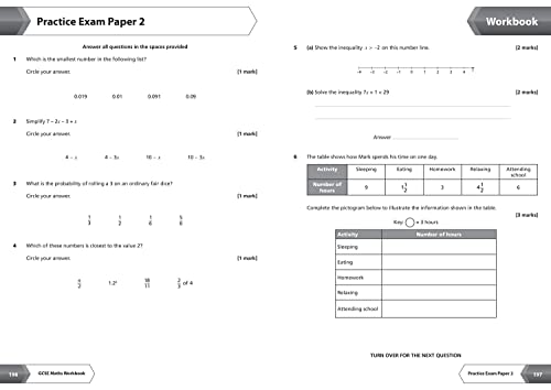 AQA GCSE 9-1 Maths Foundation All-in-One Complete Revision and Practice by Collins GCSE - used book at Perkology Books