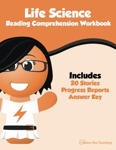 Life Science Reading Comprehension Workbook [Paperback] Have Fun Teaching by Have Fun Teaching - used book at Perkology Books