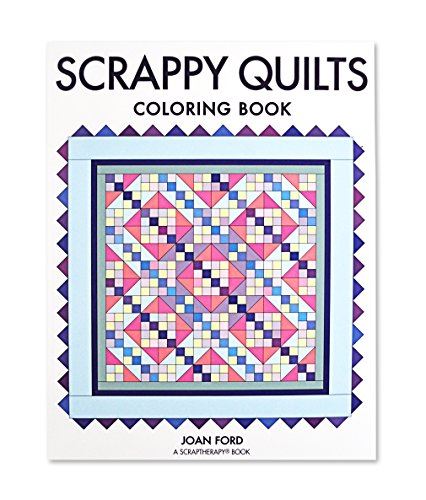 Scrappy Quilts Coloring Book - used book at Perkology Books