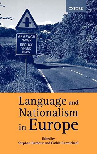 Language and Nationalism in Europe [Hardcover] Barbour, Stephen and Carmichael,  by Stephen Barbour - used book at Perkology Books