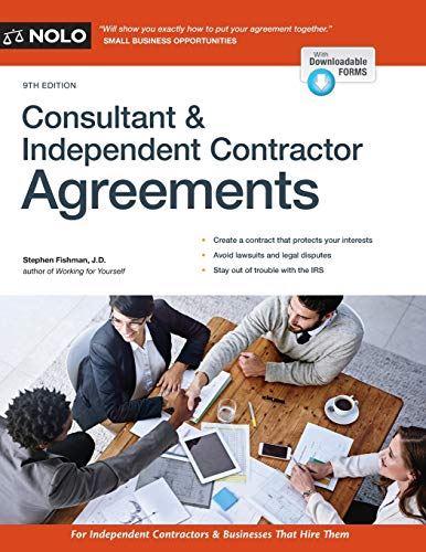 Consultant & Independent Contractor Agreements [Paperback] Fishman, Stephen by Stephen Fishman - used book at Perkology Books