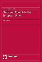 State and Church in the European Union: Third Edition [Paperback] Robbers, Gerha by Gerhard Robbers - used book at Perkology Books
