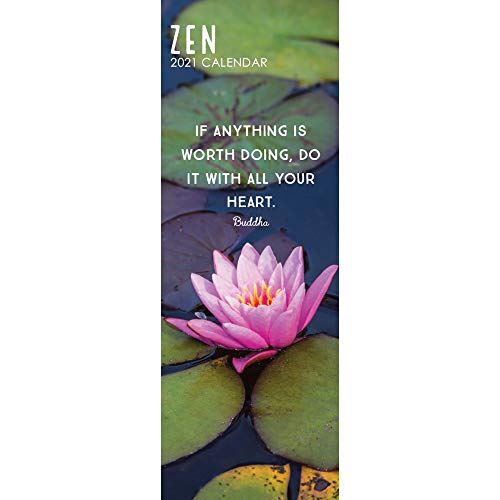 2021 Slim Calendar: Zen by Various - used book at Perkology Books