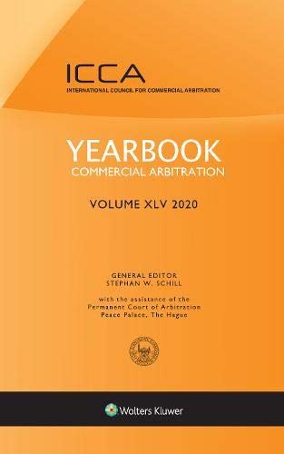 Yearbook Commercial Arbitration, Volume XLV (2020) (Yearbook Commercial Arbitrat - used book at Perkology Books