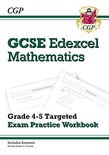 New GCSE Maths Edexcel Grade 4-5 Targeted Exam Practice Workbook (includes Answe - used book at Perkology Books