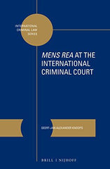 Mens Rea at the International Criminal Court: 10 (International Criminal Law) [H by Geert-Jan Alexander Knoops - used book at Perkology Books