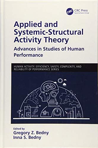 Applied and Systemic-Structural Activity Theory: Advances in Studies of Human Pe by Gregory Z. Bedny - used book at Perkology Books