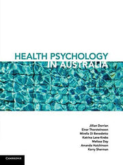 Health Psychology in Australia [Paperback] Dorrian, Jill; Thorsteinsson, Einar;  by Jill Dorrian - used book at Perkology Books