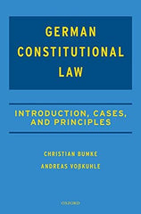 Casebook on German Constitutional Law: Introduction, Cases, and Principles [Hard by Christian Bumke - used book at Perkology Books