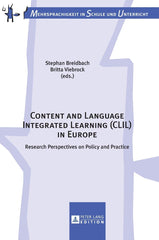 Content and Language Integrated Learning (CLIL) in Europe by Stephan Breidbach - used book at Perkology Books