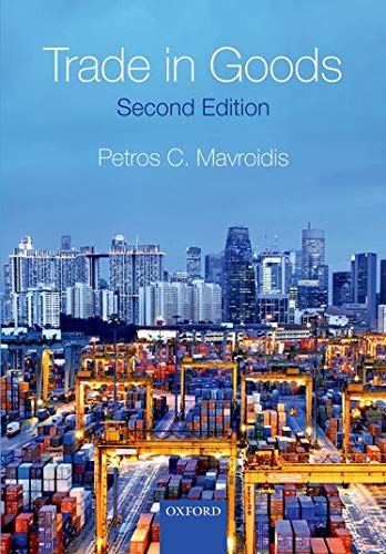 Trade in Goods [Paperback] Mavroidis, Petros C. - used book at Perkology Books